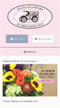 Mobile Screenshot of evansflowers.com